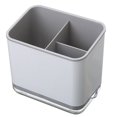 thumbnail image 1 of Utensil Holder Plastic Lightweight Flatware Caddy Cutlery Caddy with Drain Tray, 1 of 10