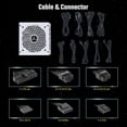 thumbnail image 5 of Bloc d’alimentation interne Antec NeoEco Série NE850G M White Gold 850W, 5 of 5