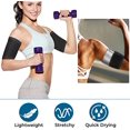 thumbnail image 3 of 1 Pieza Brazo para Sudar, Banda para Adelgazar Brazos, Banda para Adelgazar Brazos, Banda Antisudor para Brazos de Sauna, Manga de Entrenamiento para Brazos Ajustable, Entrenamiento Deportivo, Negro, 3 of 5