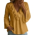 thumbnail image 3 of Vetsdori Womens Long Sleeve Hoodie Sweatshirts Zip Up with Pockets Color Block Raglan, 3 of 8