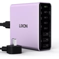 thumbnail image 1 of Cargador USB C LIXON 200W GaN IV Estación de carga rápida de 8 puertos, 1 of 6