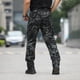 thumbnail image 3 of Pantalones largos de camuflaje para hombre, modernos, con múltiples bolsillos, multifuncionales, de trabajo, de poliéster., 3 of 7
