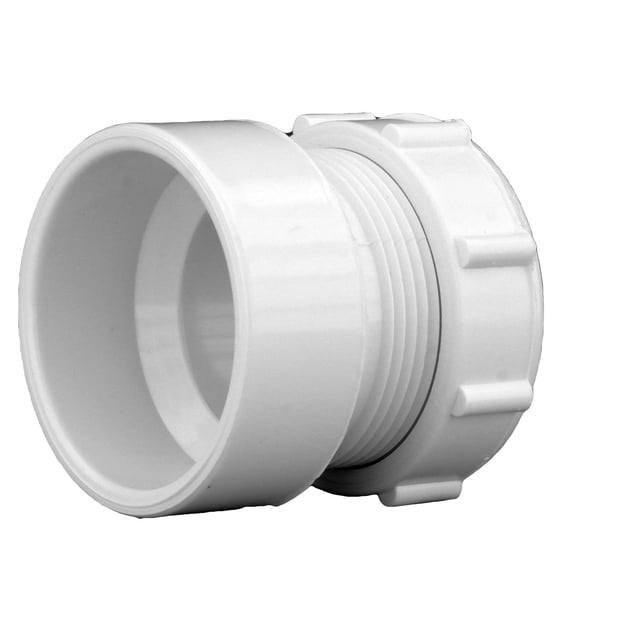 Tubería Charlotte Pipe 1.5 DWV Tubular Slip con tuerca en P