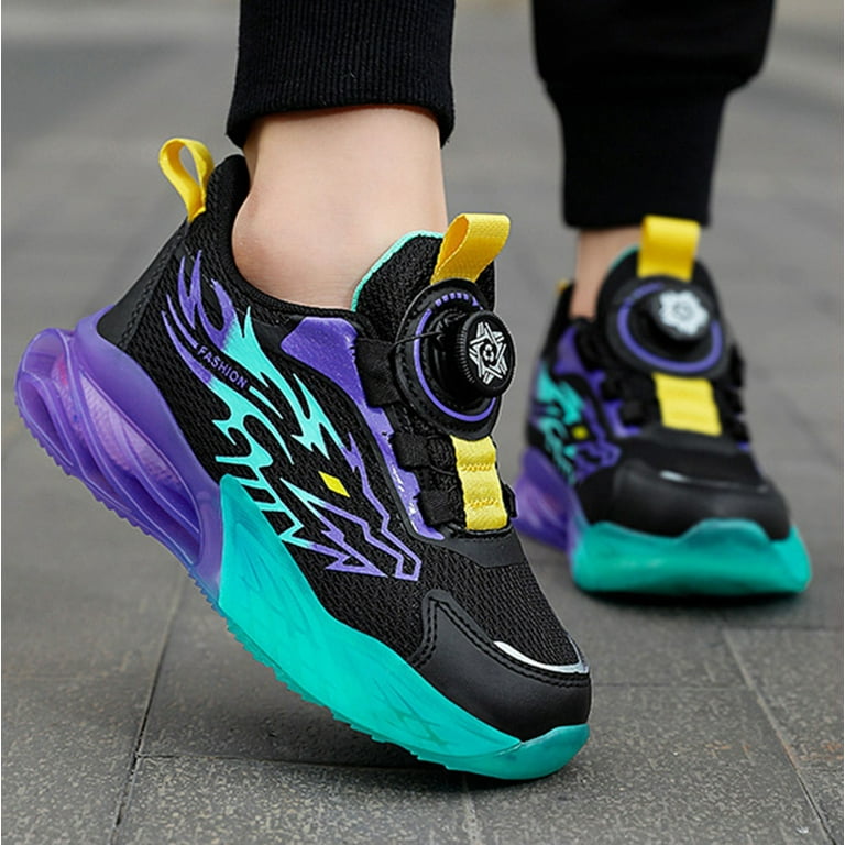 Vuygyu Sports Shoes Running Size 1 Boys Size 2 Shoes Toddler Shoes Boys 6 Big Kids Running Shoes Boys Basketball Shoes Shoes Size 6 Women Toddler Children for Boys Running Shoes Baby