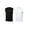 Noir / Blanc, variante sur Blank Activewear Lot de 2 Débardeurs pour Hommes, Tissu birdseye de Performance à Séchage Rapide