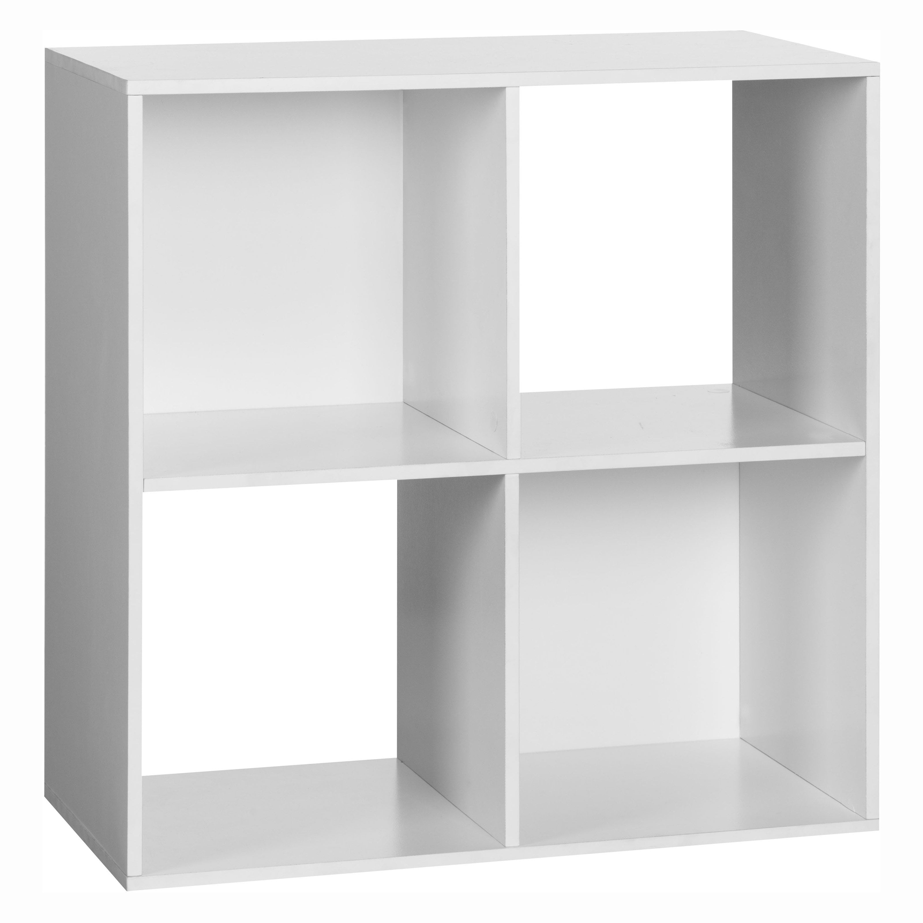 Mainstays 3 Cube Storage Organizer Furniture Bookcases Canyon Walnut Home Garden 
