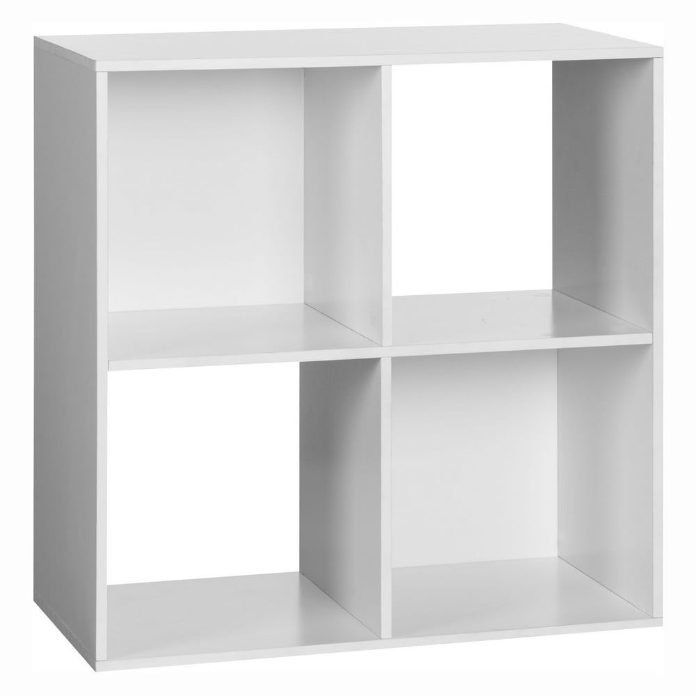 OneSpace 4 Cube Storage Organizer, Multiple Colors