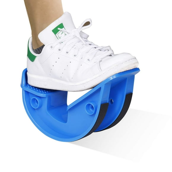 Foot Rocker Durable Calf Leg Stretcher for Achilles Injury Treatment, Tendon Heel, Heel Pain, Tendonitis Relief, (Blue)