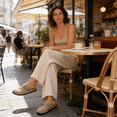 thumbnail image 6 of Northblanc Clogs for Women Soft Cork Footbed Suede Leather Mules Comfort Potato Shoes with Arch Support, 6 of 9
