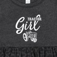 thumbnail image 4 of Inktastic Tractor Girl Girls Baby Dress, 4 of 5