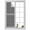 Black, variant on Farmhouse Beige White Striped Window Privacy Film, Modern Stripes Static Cling UV Sun Blocking Heat Control Window Tint Day and Night, Non-Adhesive One Way Windows Privacy Cover 17.7''x78.7''