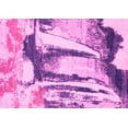 thumbnail image 1 of Ahgly Company Indoor Rectangle Abstract Pink Modern Area Rugs, 4' x 6', 1 of 4