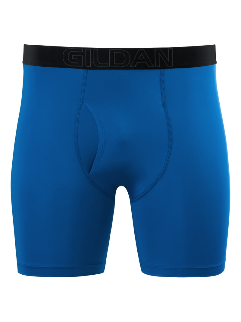 Gildan Performance Men's EZ Breeze Boxer Brief Underpants, 6-Pack