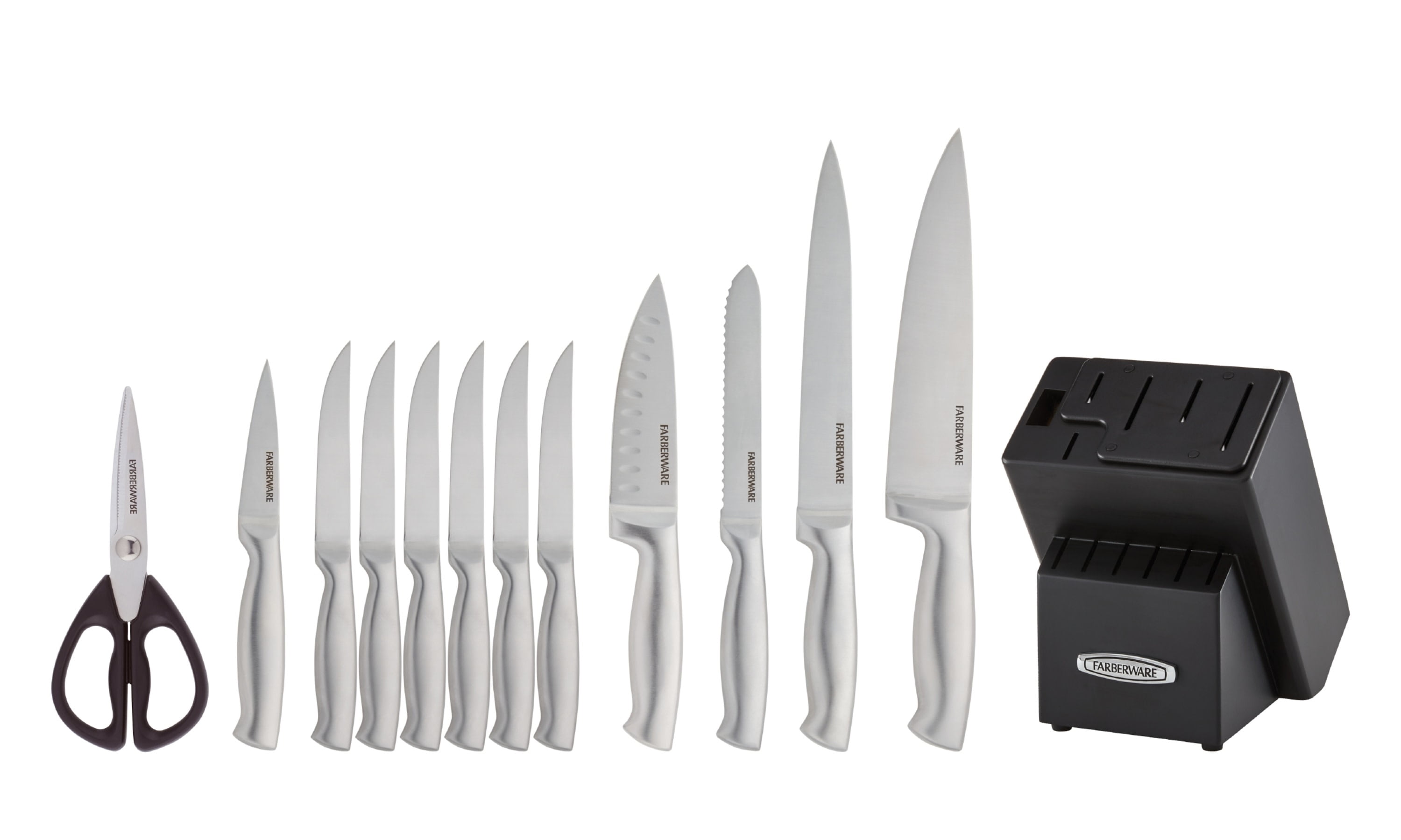 Farberware Edgekeeper 13-piece Edgekeeper Pro Forged Black Block