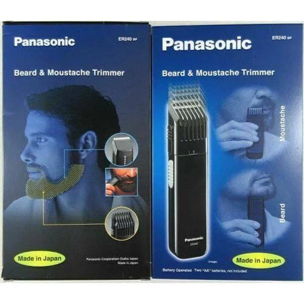 Panasonic ER240B Beard & Mustache Shaver Hair Trimmer
