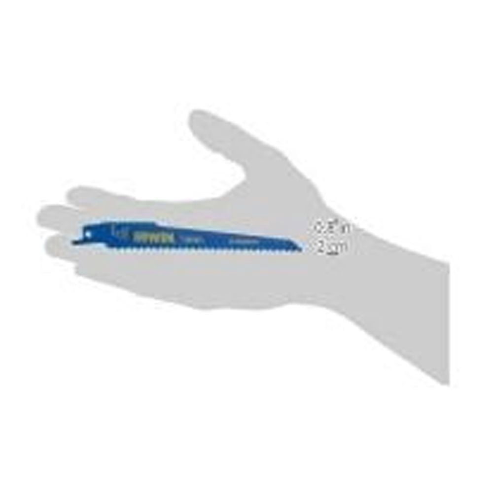 Irwin Industrial Recip Saw Blades 6" 6TPI 25pk