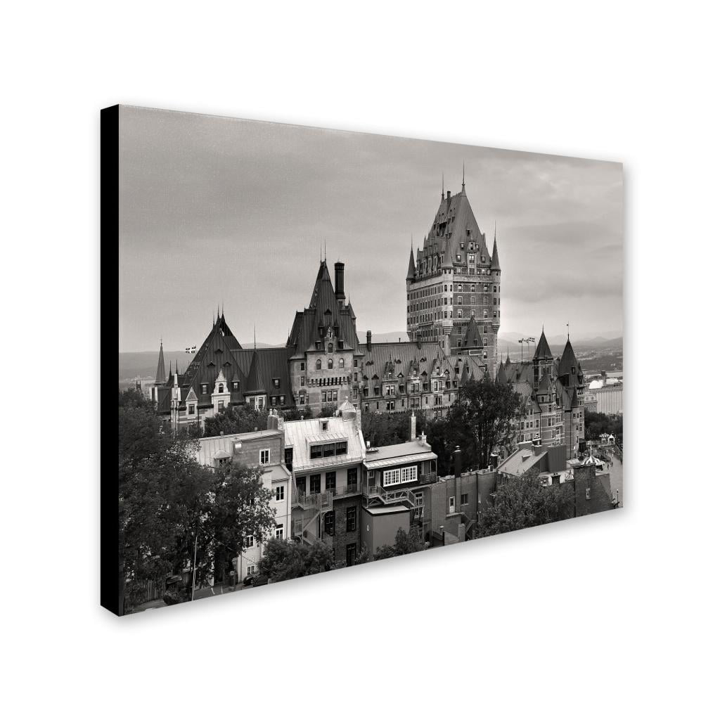Trademark Fine Art "Quebec City" Canvas Art by Pierre Leclerc