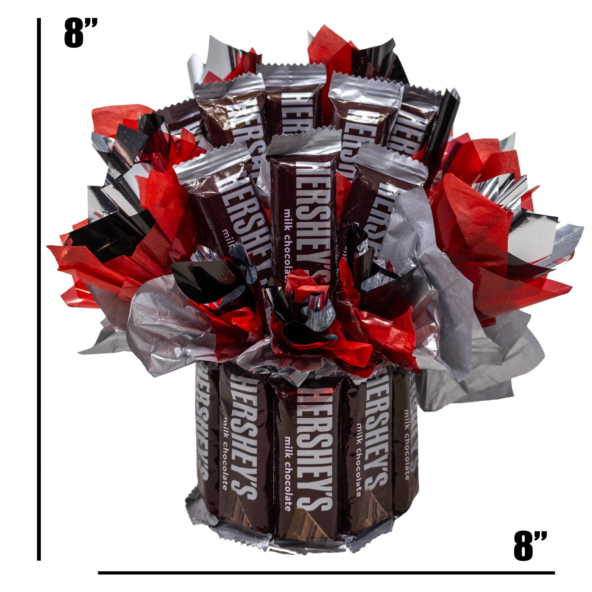 Hershey's Fun Size Milk Chocolate Candy Bouquet