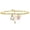 Q, variant on Anklet Jewelry Initial Design for Women Delicate Letter Foot Chain Ankle Bracelet for Women Elegant Jewelry Accessory with Lettered Initials