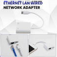 thumbnail image 5 of Type C OTG Ethernet Adapter USB C To RJ45 Ethernet LAN Wired Network Converter 100Mbs for Type C Mobile Phone Tablet, 5 of 8