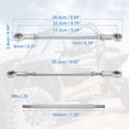 thumbnail image 3 of Unique Bargains M8 140mm Tige de Direction Réglable Rotule pour 49cc ATV Électrique Go Kart Colonne de Direction Suspension, 3 of 6