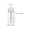 thumbnail image 2 of 2pcs 180ml Transparent Powder Spray Bottles Portable Salon Barber Spray Bottle, 2 of 10