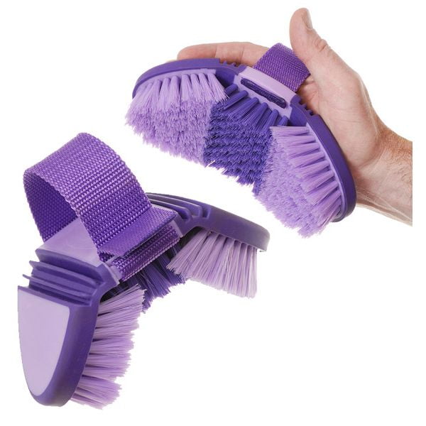 Tough 1 Great Grips 6-Piece Grooming Brush Set with Bag- Black main image 1