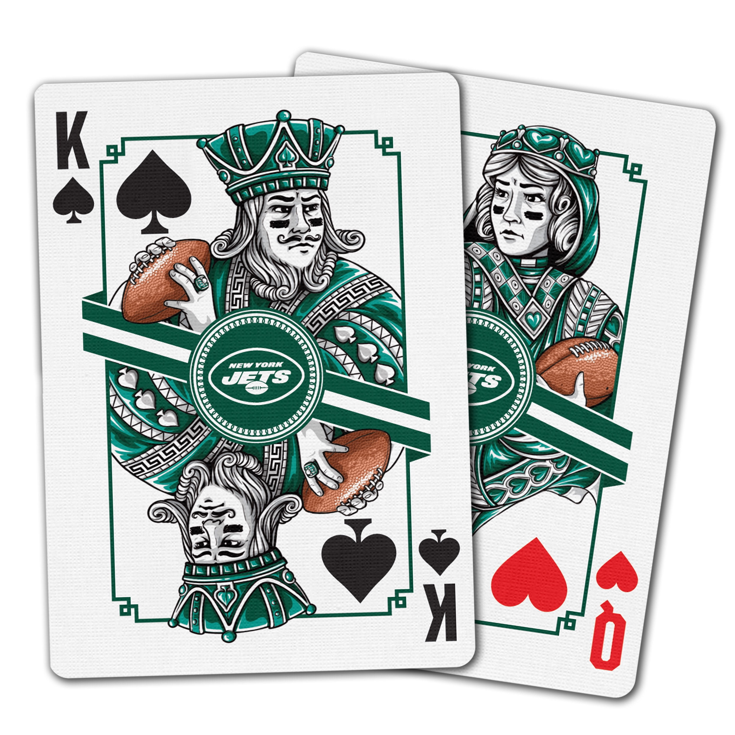 YouTheFan NFL New York Jets Classic Series Playing Cards