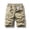 Khaki, variant on Men's Cargo Hiking Shorts Elastic Waistband Stretch Work Shorts for Men no Lined with Muti Pockets Size 30-40 Khaki