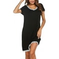 thumbnail image 3 of 3 In 1 Delivery/labor/nursing Nightgown Soft Maternity Hospital Dress Best Gift, 3 of 5