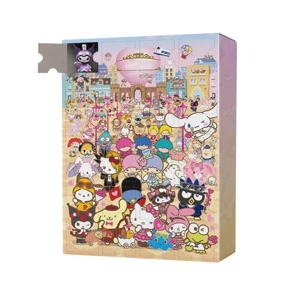 Christmas Advent Calendar Contains 24 Gifts, Christmas Cute Figures Doll Advent Calendar, Christmas Countdown Calendar With Surprise Toys