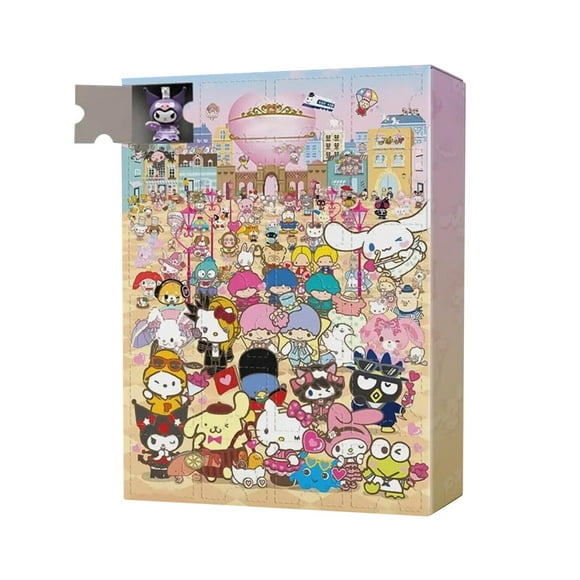 Christmas Advent Calendar Contains 24 Gifts, Christmas Cute Figures Doll Advent Calendar, Christmas Countdown Calendar With Surprise Toys