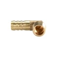 thumbnail image 4 of Conector de tubería macho en forma de espina de latón de 90 grados Unique Bargains 12mm, 4 of 5