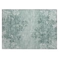 thumbnail image 2 of Addison Rugs Chantille Indoor/Outdoor Transitional Floral Sage Washable Rectangle Rug, 1'8" x 2'6", 2 of 6