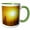 Green/White, variant on 3drose, Fisherman on Pier, Shilshole Marina, Seattle, Wa, Usa, 11oz Two-tone Green Mug