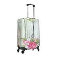 thumbnail image 3 of Gaeub Vintage Wood with Floral Elastic Luggage Cover with Concealed Zipper Dust-Proof Luggage Cover Protector - 18-32 inch - X-Large, 3 of 9