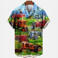 thumbnail image 3 of Camisas hawaianas casuales de verano, camisetas de manga corta con estampado 3D de moda urbana, camisas de playa con solapa, ropa para hombre de alta calidad, 3 of 5