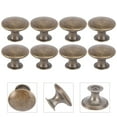thumbnail image 3 of Perillas de armario de 8 piezas Perillas de cajón redondas Perillas de manija de puerta de metal Decoración del hogar, 3 of 7