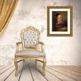 thumbnail image 3 of Giovanni Domenico Tiepolo 20x24 Gold Ornate Framed and Double Matted Museum Art Print Titled - Head of a Philosopher (1750S-60s), 3 of 4