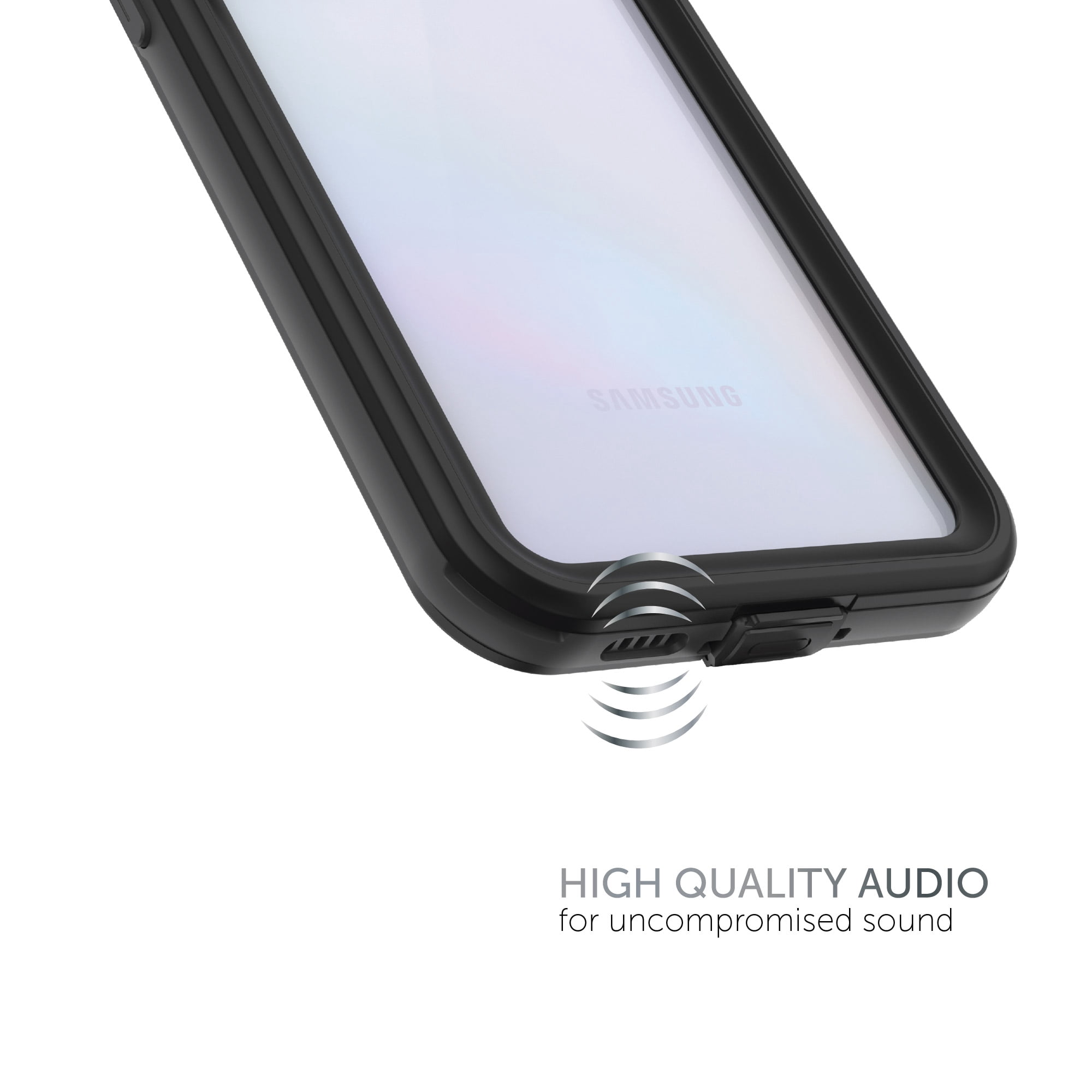 Body Glove Tidal Waterproof Phone Case for Samsung A37 5G / A36 5G - Black/Gray