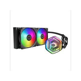 Free Shipping! CoolerMaster MasterLiquid 240 Atmos White Free Shipping! CoolerMaster MasterLiquid 240 Atmos White