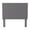 Gray, variant on Furniture of America Ramone Contemporary Fabric Twin Headboard in Gray