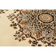 thumbnail image 4 of United Weavers 851 10115 24 1 ft. 11 in. x 3 ft. 3 in. Dallas Floral Kirman Accent Rug, Ivory, 4 of 4