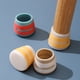 thumbnail image 5 of 32 protectores de patas de silla para pisos de madera, almohadilla de cubierta de patas de muebles de fieltro de silicona, 5 of 6