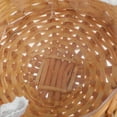 thumbnail image 2 of Shisuyan 1 Pce Joli Panier Portable Fait Main Panier de Rangement Tissé Panier à Fleurs en Dentelle, 2 of 8