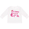 thumbnail image 3 of Inktastic My Gammy Loves Me Girl Dinosaur Girls Long Sleeve Toddler T-Shirt, 3 of 5