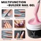 thumbnail image 5 of YOKEFELLOW gel constructor de uñas - 15g Extensiones Profesionales gel solido uñas Apto para Novatos gel uñas Adecuado para señoras builder gel uñas Art Manicure,Gel de extensión de gelatina dura, 5 of 5