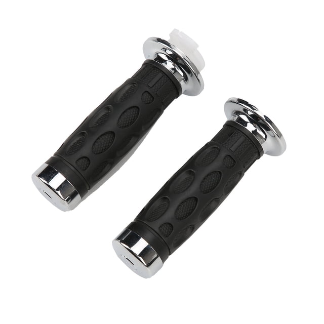 Throttle Handlebar Grip, Breathable 2PCS Throttle Twist Handle 22mm/0.9in Diameter Replacement For Taotao For Autocycle