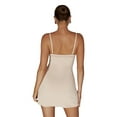 thumbnail image 5 of Coduop Womens Wrap V Neck Sleeveless Sling Dress Summer Slim Fit Mini Dress for Club Party, 5 of 7