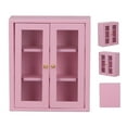 thumbnail image 4 of Armoire Murale pour Maison de Poupée, Modèle de Meuble de Cuisine Simulé pour Maison pour Collectionneur Blanc, Rose, Bleu, Vert, 4 of 8
